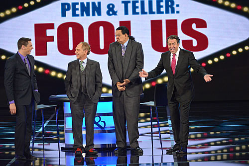 Magician Steven Brundage appears on Penn and Teller: Fool Us